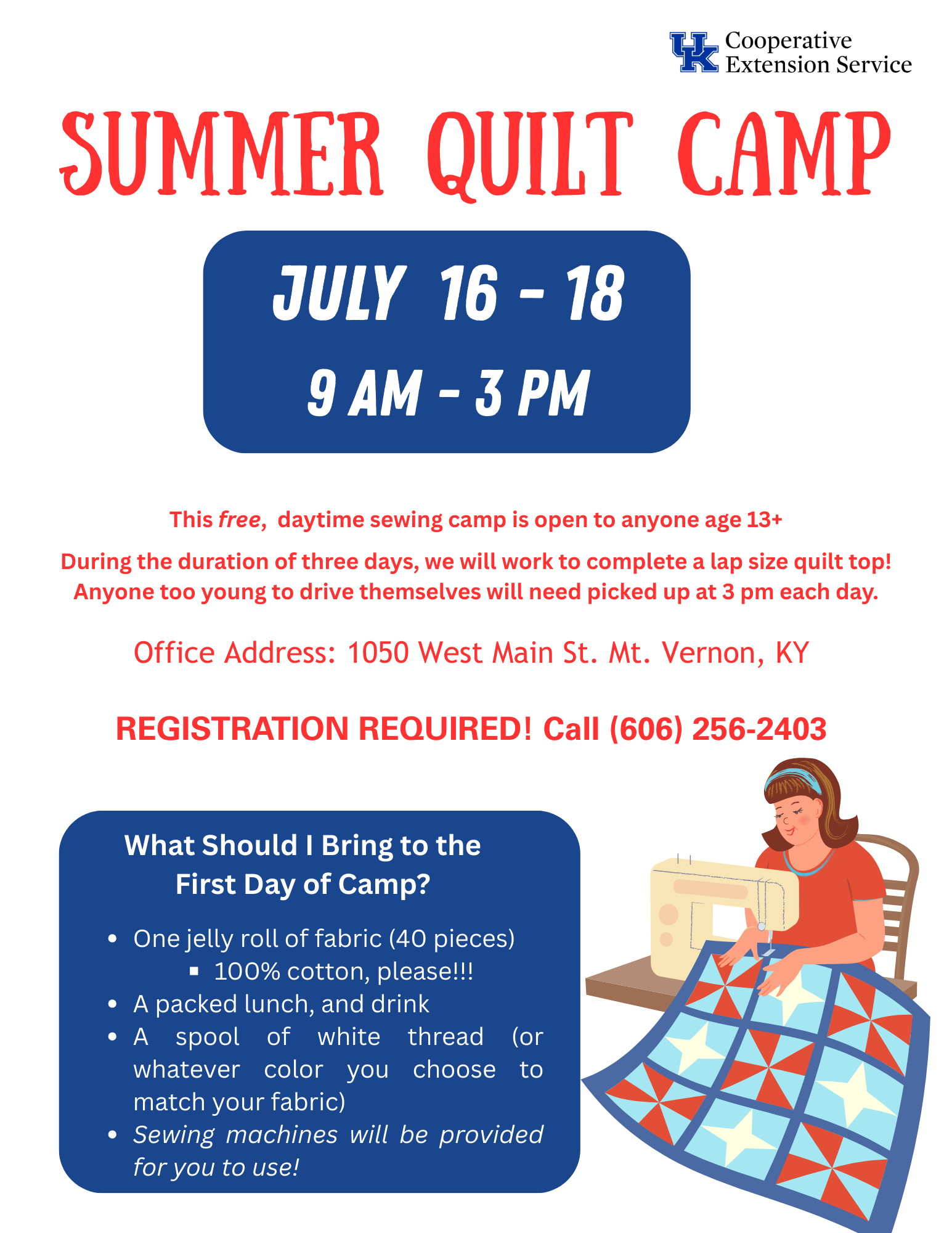 quilt camp